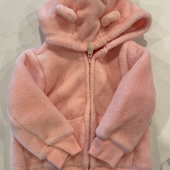 Like new infant cozy pink jacket - Picture 2 of 4